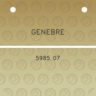 genebre-5985-07