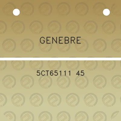 genebre-5ct65111-45