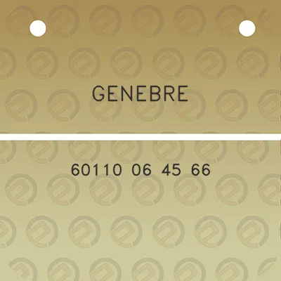 genebre-60110-06-45-66