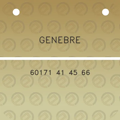 genebre-60171-41-45-66