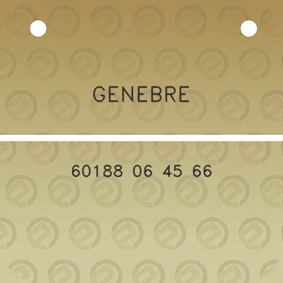 genebre-60188-06-45-66