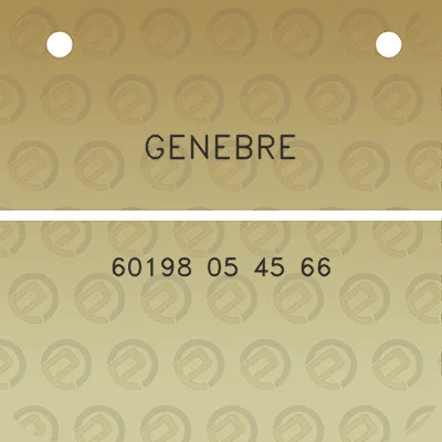 genebre-60198-05-45-66