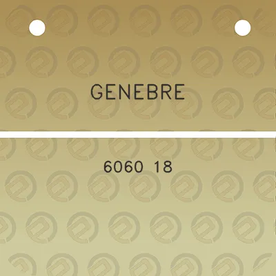 genebre-6060-18