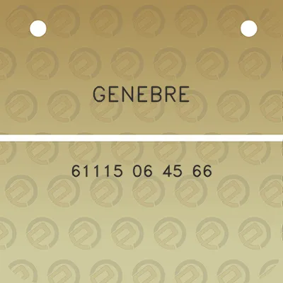 genebre-61115-06-45-66