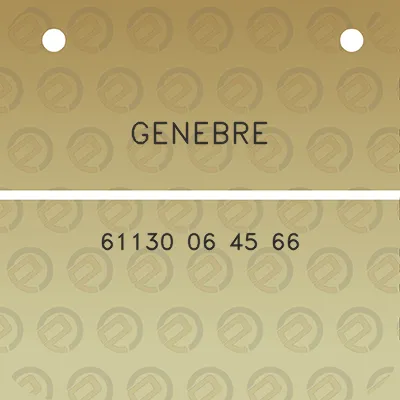 genebre-61130-06-45-66