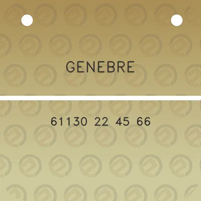 genebre-61130-22-45-66