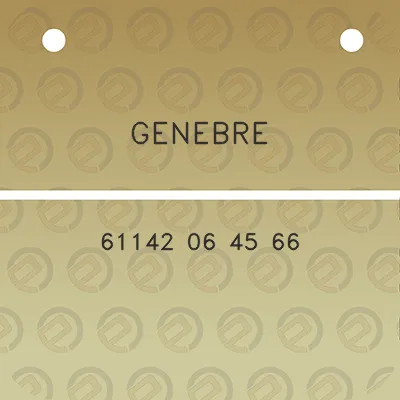 genebre-61142-06-45-66