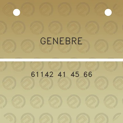 genebre-61142-41-45-66