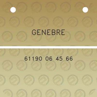 genebre-61190-06-45-66