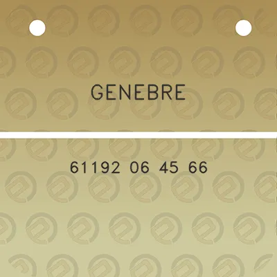 genebre-61192-06-45-66