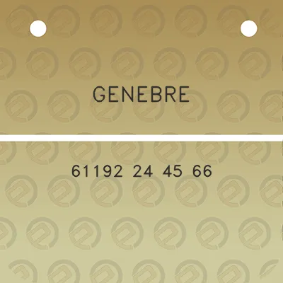 genebre-61192-24-45-66