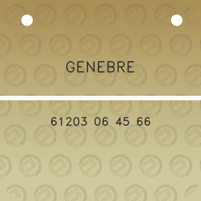 genebre-61203-06-45-66