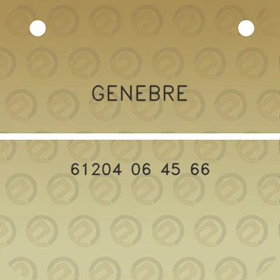 genebre-61204-06-45-66