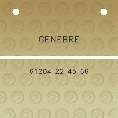 genebre-61204-22-45-66