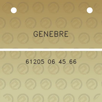 genebre-61205-06-45-66