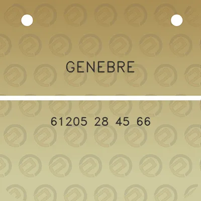 genebre-61205-28-45-66