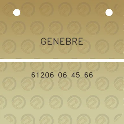 genebre-61206-06-45-66