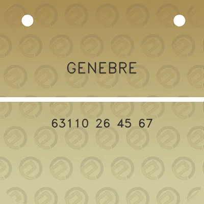 genebre-63110-26-45-67