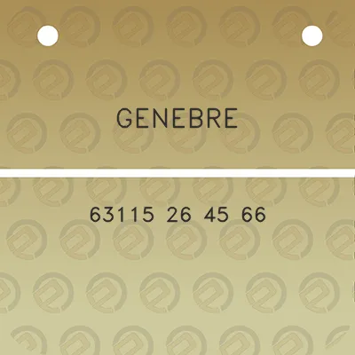 genebre-63115-26-45-66