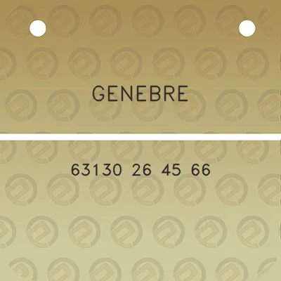 genebre-63130-26-45-66