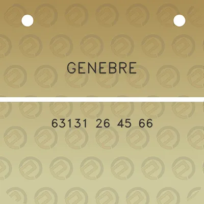 genebre-63131-26-45-66