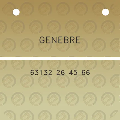 genebre-63132-26-45-66