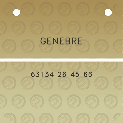 genebre-63134-26-45-66