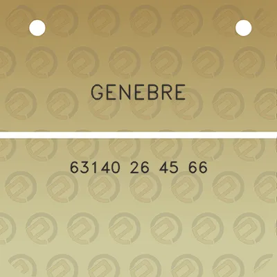 genebre-63140-26-45-66