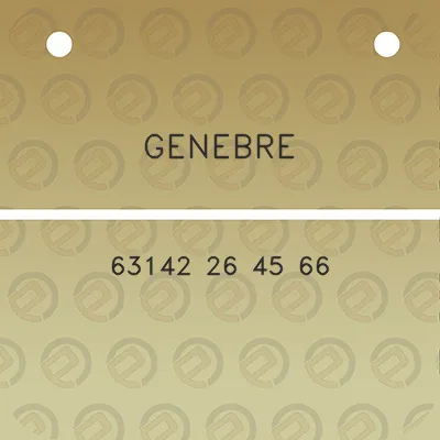 genebre-63142-26-45-66