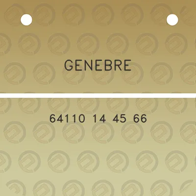 genebre-64110-14-45-66