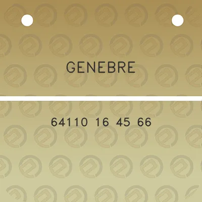 genebre-64110-16-45-66