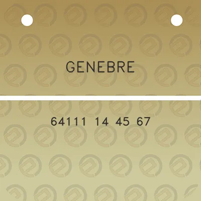 genebre-64111-14-45-67