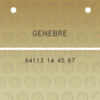 genebre-64113-14-45-67