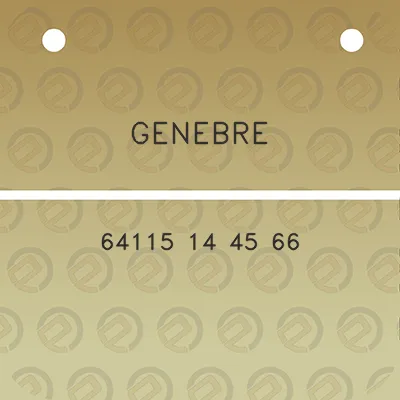 genebre-64115-14-45-66