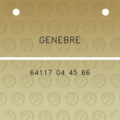 genebre-64117-04-45-66