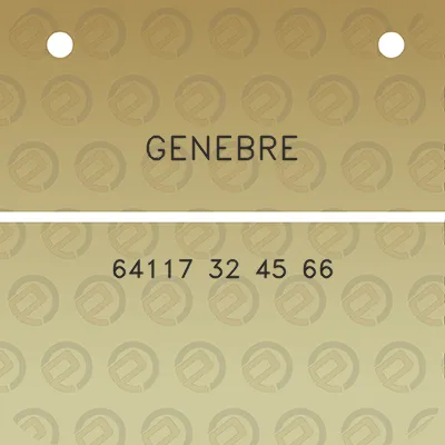 genebre-64117-32-45-66