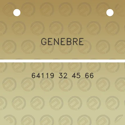 genebre-64119-32-45-66