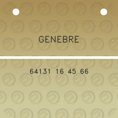 genebre-64131-16-45-66