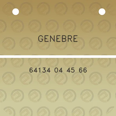 genebre-64134-04-45-66