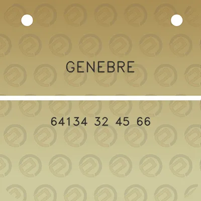 genebre-64134-32-45-66