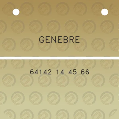 genebre-64142-14-45-66