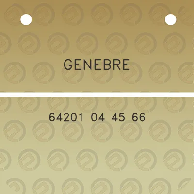 genebre-64201-04-45-66