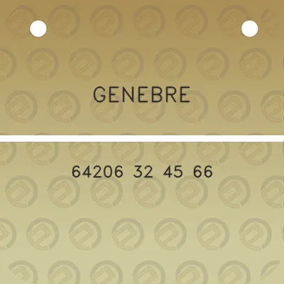 genebre-64206-32-45-66