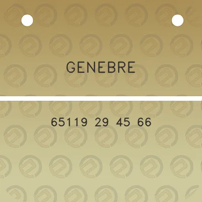 genebre-65119-29-45-66