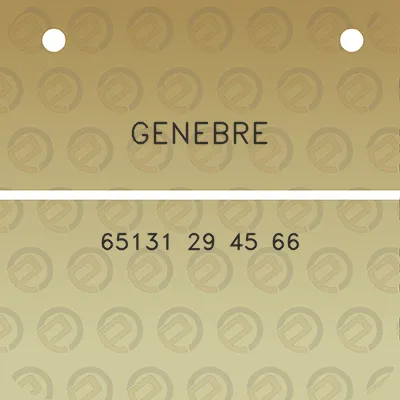 genebre-65131-29-45-66