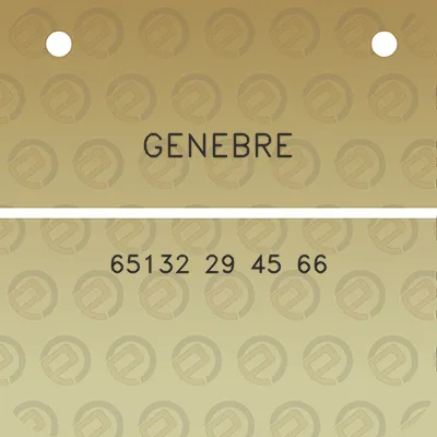 genebre-65132-29-45-66