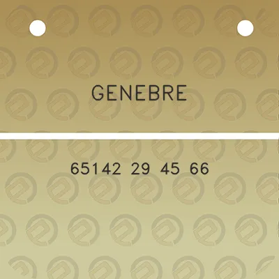 genebre-65142-29-45-66