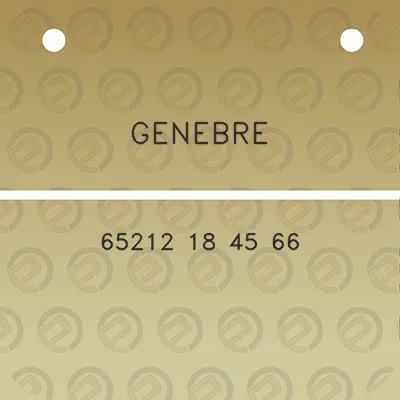 genebre-65212-18-45-66