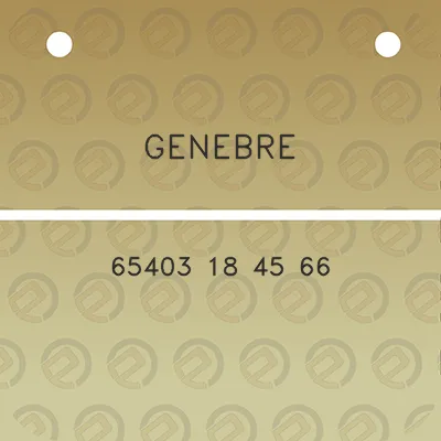 genebre-65403-18-45-66