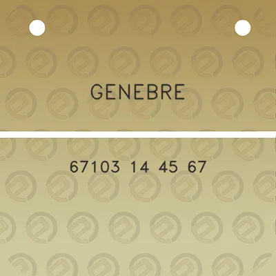 genebre-67103-14-45-67